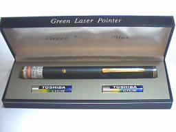 green laser pointer